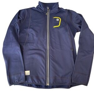 Husqvarna Motorsports Full Zip Jacket Women's Blue Size L Motorcycle‎